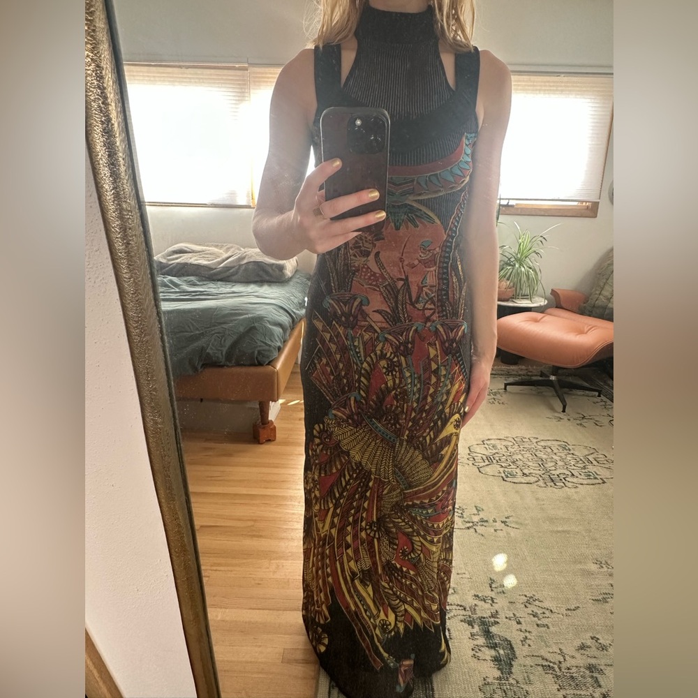 Save the Queen Egyptian Style Maxi Dress